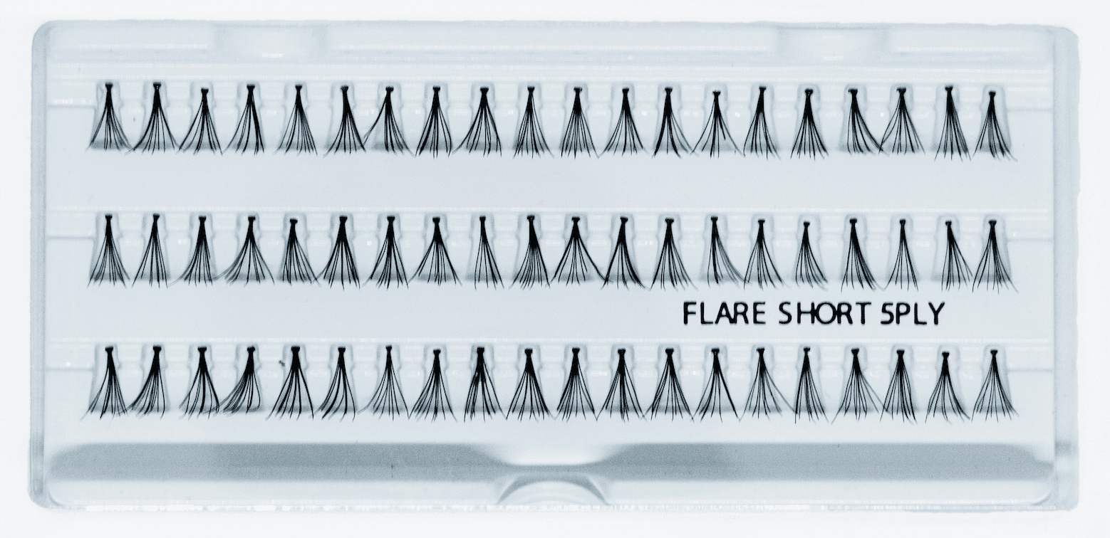 Flare Individual Short Lashes 5ply