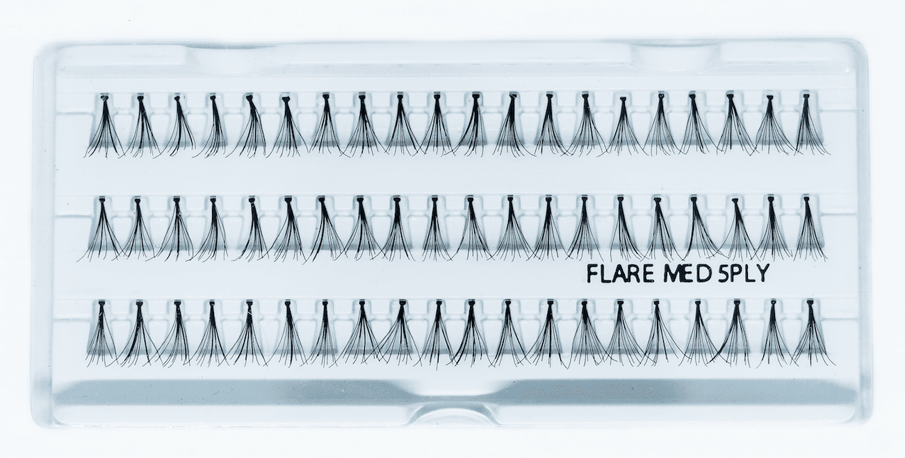 #Flare Individual Medium Lashes 5ply